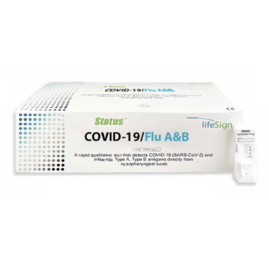 LifeSign Status Flu A and B Qualitative Test Kit – Elite Medical ...
